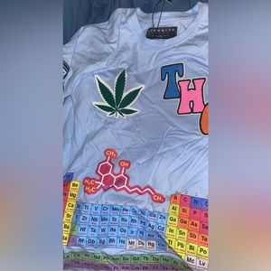 Women’s blue shirt